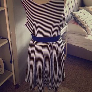 Strapless dress